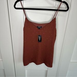 NWT Express Medium Sleeveless Lined Camisole (m1)